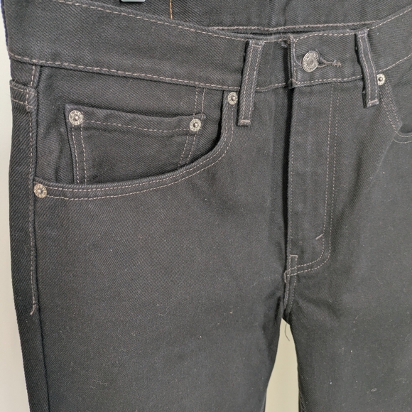 Levi's Men's Dark Denim Jeans - Picture 4 of 7